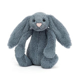 Jellycat Bashful Dusky Blue Bunny Medium - H12" X W5" - Voltz Toys