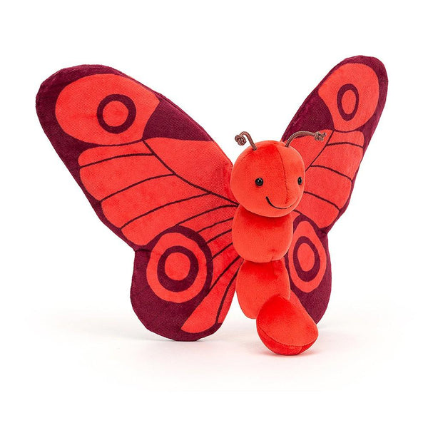 Jellycat Breezy Mariposa Amapola 