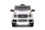 Mercedes-Benz AMG G63, 12V Electric Kids' Ride On Car with Parental Remote Control, LED lights, Leather Seat and MP3- Kids On Wheelz