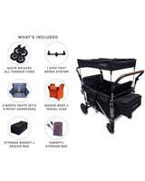 Famileasy Rider - 4 Seat Stroller Wagons Familyeasy