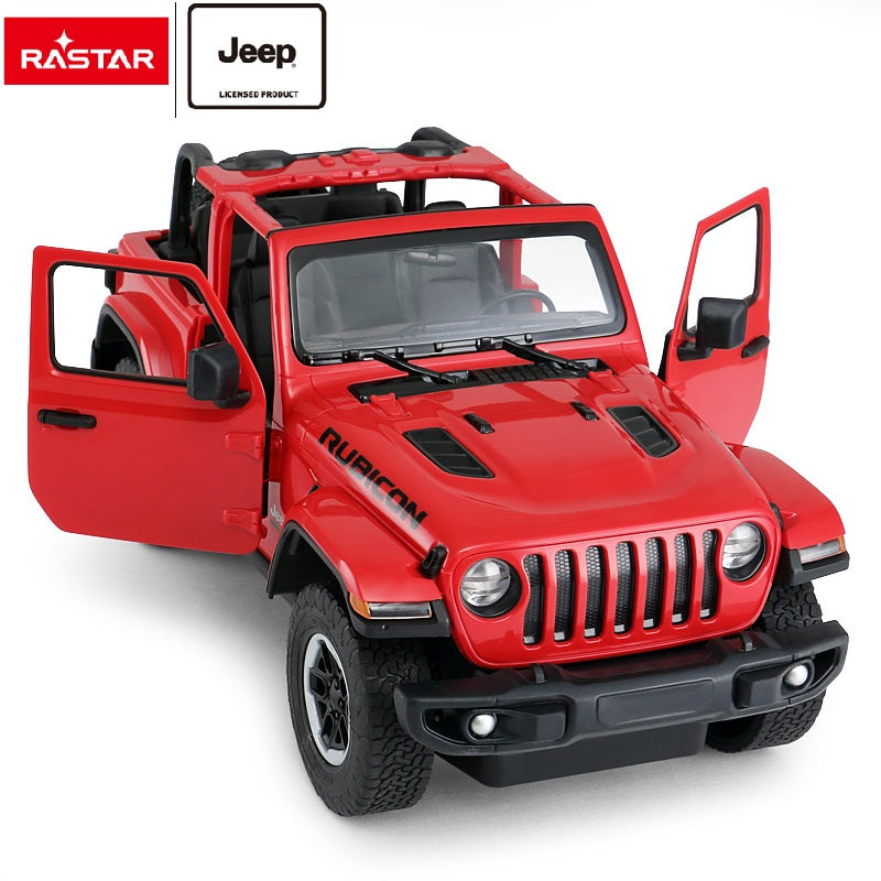Rastar 1:14 Jeep Wrangler JL Remote Control Car For Kids - Kids On Wheelz