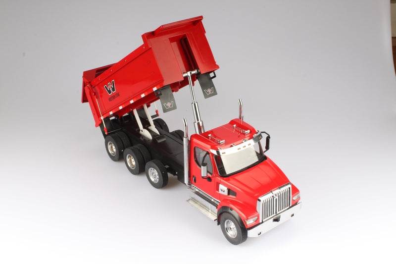 Camion Rc avec plateau - Truck à benne basculante d'ingénierie - 1:46 27MHZ  