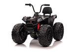 Kids Ride On Atv 24V 4x4 Off-road ATV with Monster Tires, Independent Suspension, Realistic Lights and Leather Seat - Kids On Wheelz