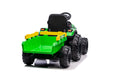 Tractor agrícola eléctrico de 12 V para niños con volquete y pala/excavadora opcional - Kids On Wheelz
