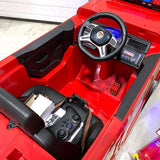 Fire Truck 12V Electric Kids' Ride-On Vehicle with Parental Remote Control (OPEN BOX) - Voltz Toys - Voltz Toys