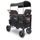 W2 Luxe Multifunctional Stroller Wagon 2 Seater Elite Black Camo BACK ORDER- WonderFold