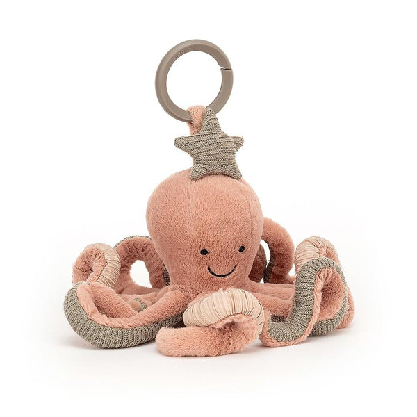 Jellycat Odell Pieuvre Jouet d'activité 