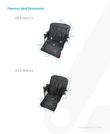 Premium Seat with Footrest W2, W2S 2.0