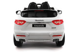 Ride On Car 12v Maserati Levante White - Kids On Wheelz