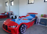 Gtx 2.0 Race Car Bed BMW M3 Style Twin Size - Zoomie Beds