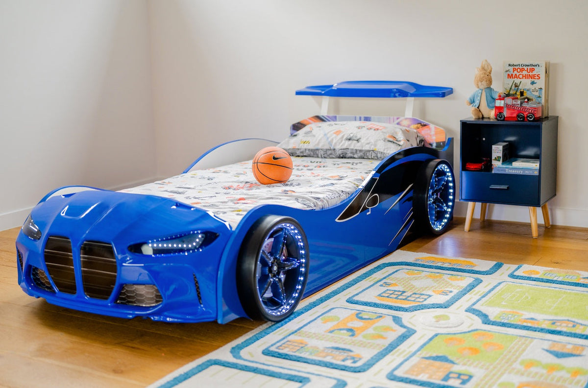 King single car bed sales