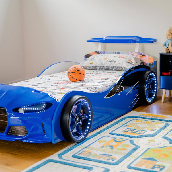Boy car outlet beds cheap
