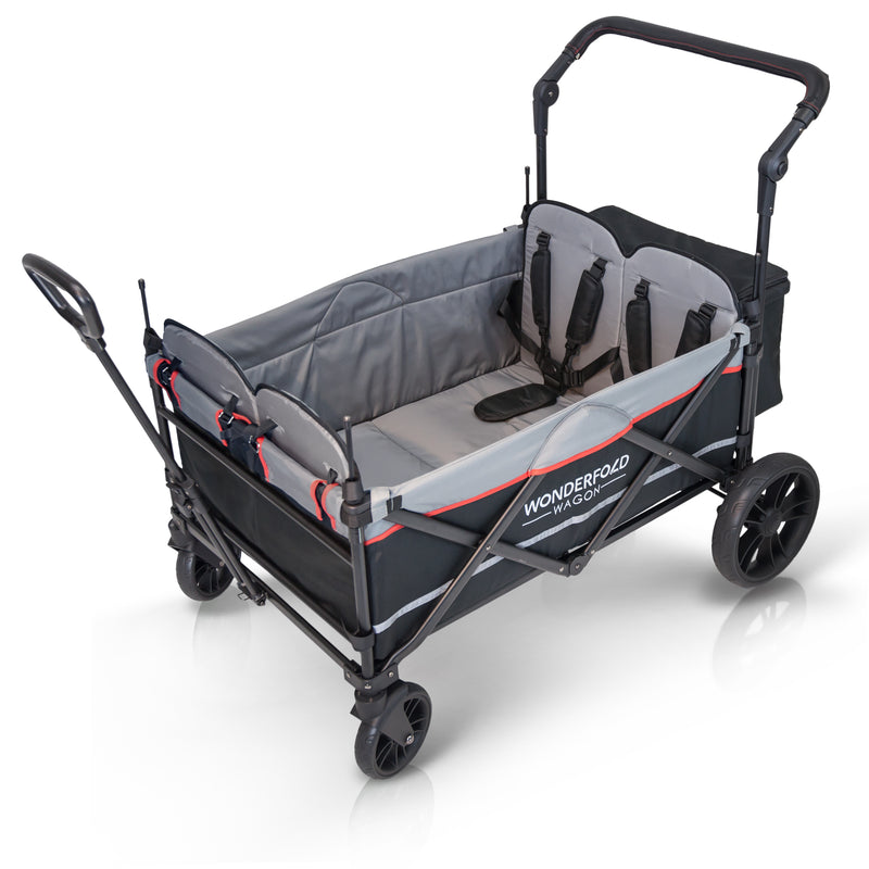 X4 Pull & Push Quad Stroller Wagon (4 Seater) Back Order - WonderFold