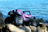 2 Seater 24V Dune Buggy Off-Road UTV Electric Kids' Ride-on Car with Remote Control - Hot Pink Limited Edition