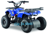 ELECTRIC ATV 36V QUAD FOR KIDS - BLUE - Kids On Wheelz