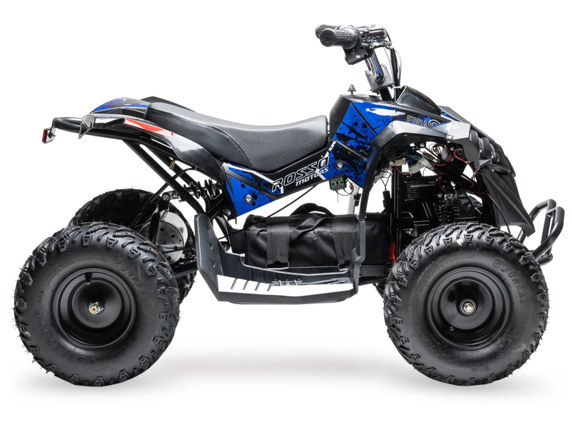 eQuad Q 1000W ATV 4 Wheeler for Kids Rosso Kids On Wheelz