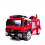 Fire Truck 12V Electric Motorized Ride-On Vehicle for Kids with Parental Remote Control (firetruck), Voltz Toys