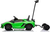 Lamborghini Aventador SVJ 12V Electric Ride-On Car for Kids with Parental Remote Control, Voltz Toys