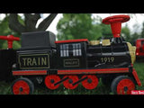 12V Locomotive Train with Carriage for Kids and Parents