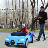 Coche para niños Bugatti Chiron de 12 V con licencia Ride On - Kid On Wheelz