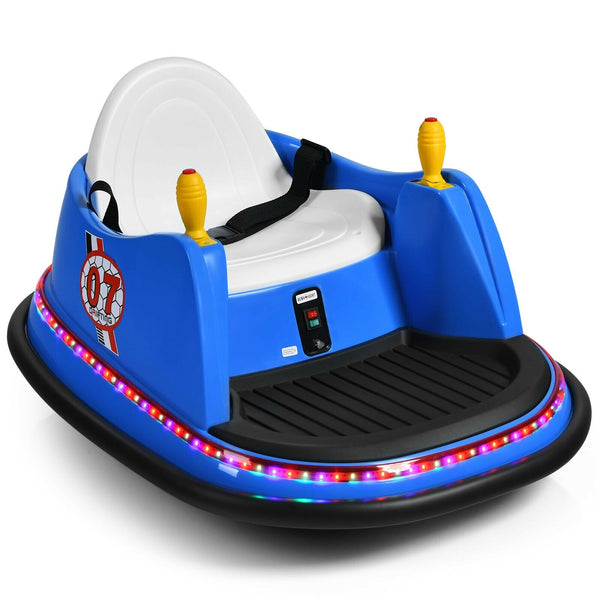 6V Kids Ride On Bumper Car Jouet de course à 360 degrés avec télécommande-Costway- 