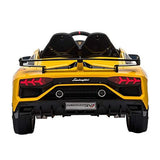 Lamborghini SV J 12V Electric Motorized Ride-On Car for Kids with Parental Remote Control, Voltz Toys