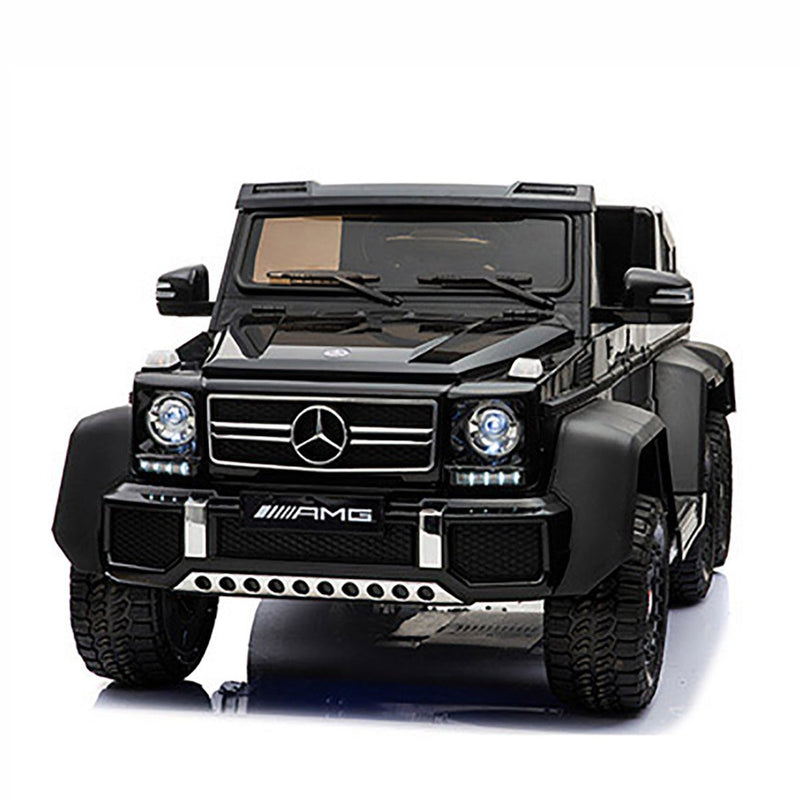 Acheter Modèle de voiture pick-up noir tout-terrain G63 AMG 6x6 V12 à  l'échelle 1/22, voiture jouet à tirer en alliage de zinc avec son et  lumière pour enfants garçon fille cadeau