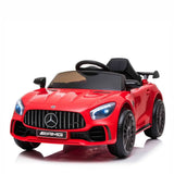 Mercedes-Benz AMG GT R 12V Electric Motorized Ride On Truck for Kids with Parental Remote Control - [Green], Voltz Toys