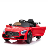 Mercedes-Benz AMG GT R 12V Electric Motorized Ride On Truck for Kids with Parental Remote Control - [Green], Voltz Toys
