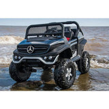 Mercedes-Benz Unimog 2 Seater 12V Electric Ride On Car for Kids with Parental Remote Control, Voltz Toys