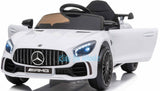 Mercedes Benz AMG GTR 12V Kids Ride On 1 Seater White