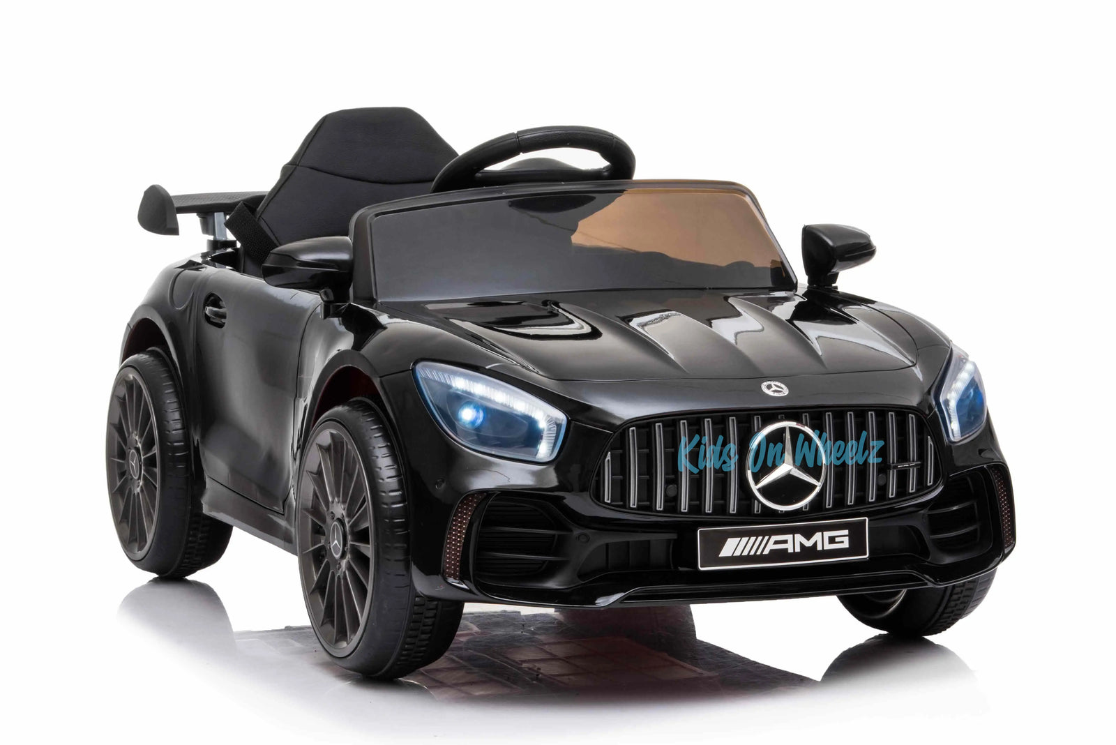 Red Mercedes-Benz AMG GTR 12V Ride-On Car for Kids – Kids On Wheelz