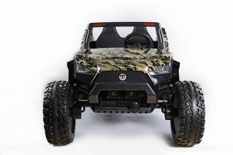 24v Dune Buggy 2 Seater Off-Road UTV Electric Motorized Kids' Ride-on Car Parental Remote Control Perfect Gift Camo Edition- Kids On Wheelz