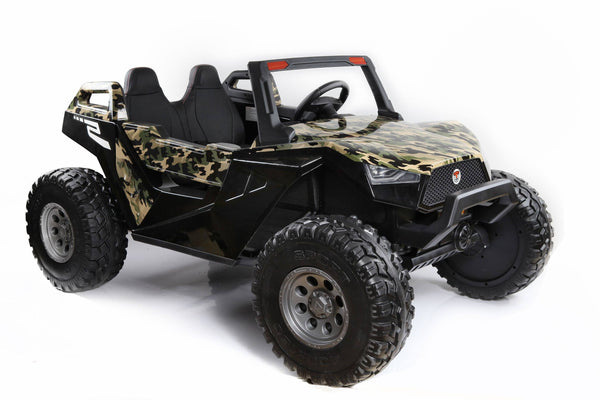 24v Dune Buggy 2 Seater Off-Road UTV Electric Motorized Kids' Ride-on Car Parental Remote Control Perfect Gift Camo Edition- Kids On Wheelz - Kids On Wheelz