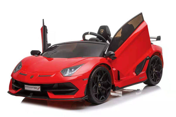 Lamborghini Aventador SVJ 24V [DRIFT FUNCTION] Voiture électrique pour enfants avec télécommande parentale 2 places