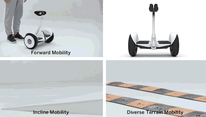 Ninebot Segway S – White Self-Balancing Scooter – Kids On Wheelz