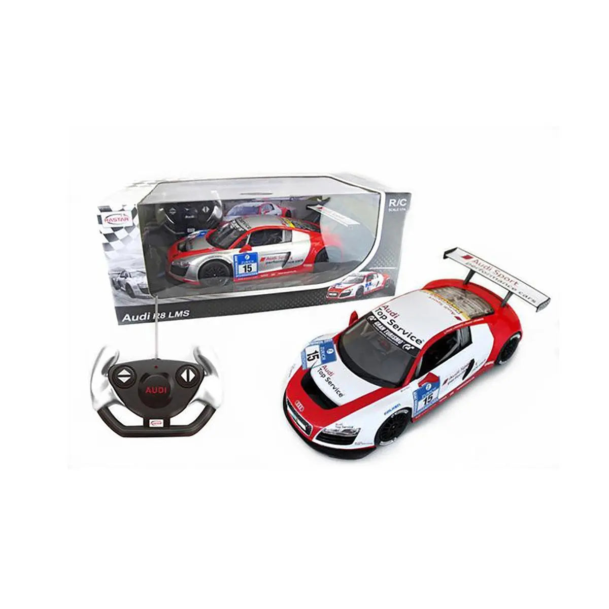 Rastar 1:14 Audi R8 LMS Performance RC Car for Kids | Licensed