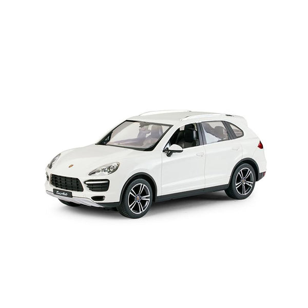 Voiture radiocommandée : Porsche Cayenne Turbo blanche - Jeux et jouets  Mondo - Avenue des Jeux