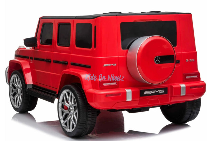 MERCEDES BENZ G63 4WD KIDS RIDE ON 24V - RED - Kids On Wheelz