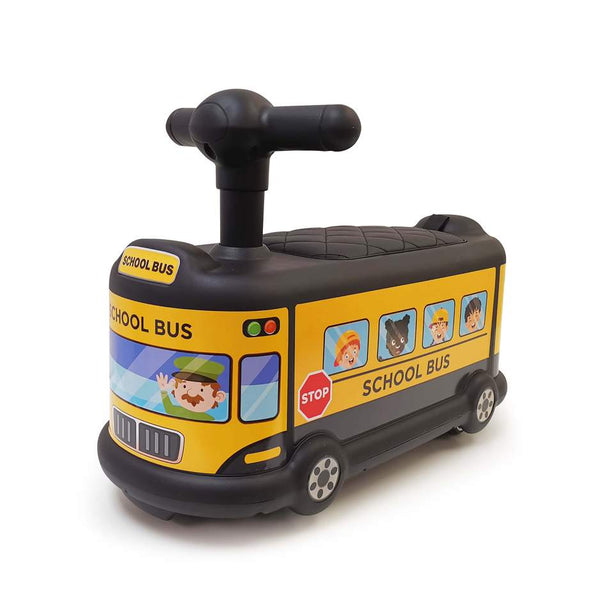 Baby Walker School Bus Pédale Racer Car Foot to Floor - Kids On Wheelz