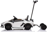 Lamborghini Aventador SVJ 12V Electric Ride-On Car for Kids with Parental Remote Control, Voltz Toys