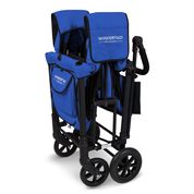 W2 Multifunctional Double Stroller Wagon 2 Seater Royal Blue Back Order- WonderFold