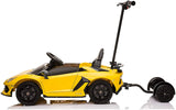 Lamborghini Aventador SVJ 12V Electric Ride-On Car for Kids with Parental Remote Control, Voltz Toys